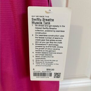 Lululemon muscle tank